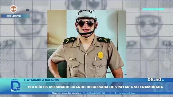 Policía fue asesinado tras visitar a su pareja. Foto: América noticias