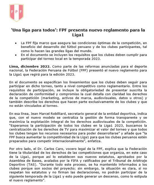 Alianza Lima no hizo caso a la FPF y renovó con Gol Perú para la transmisión de sus partidos. Foto: Captura.