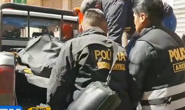 Crimen en colegio de Juliaca