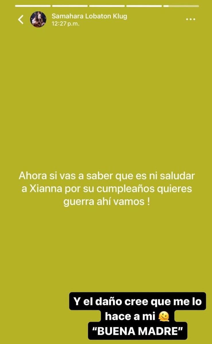 La supuesta amenaza de Samahara Lobatón a Youna.
