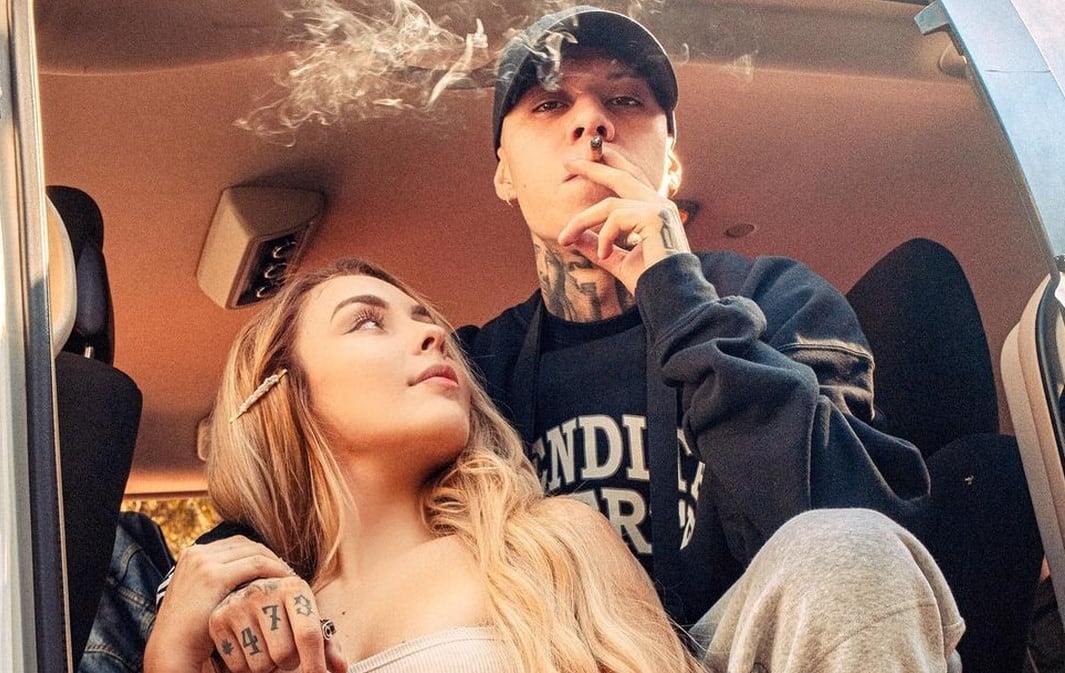 Santa Fe Klan y Maya Nazor se preparan para la realización de su boda. (Foto: Maya Nazor / Instagram)