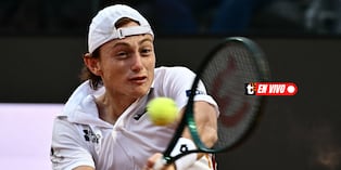 Ignacio Buse vs. Tommy Paul en la final del ATP 500 de Hamburgo (Agencias)