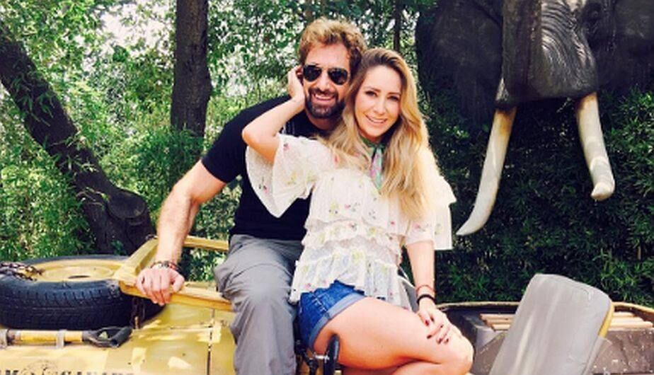 Geraldine Bazán junto a Gabriel Soto cuando eran pareja (Foto: Geraldine Bazán / Instagram)