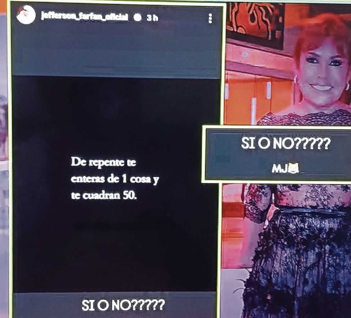 Magaly Medina y Jefferson Farfán se lanzan pullazos en redes