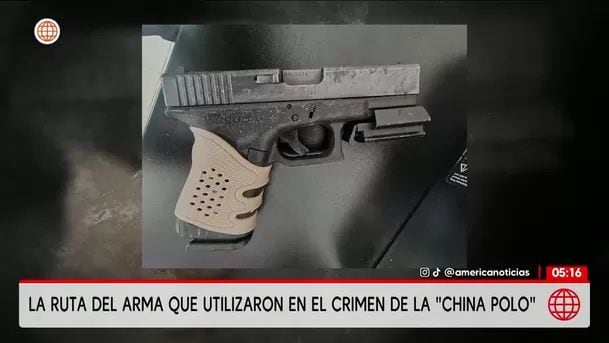 La ruta del arma que utilizaron en el crimen de la China Polo. Foto: América
