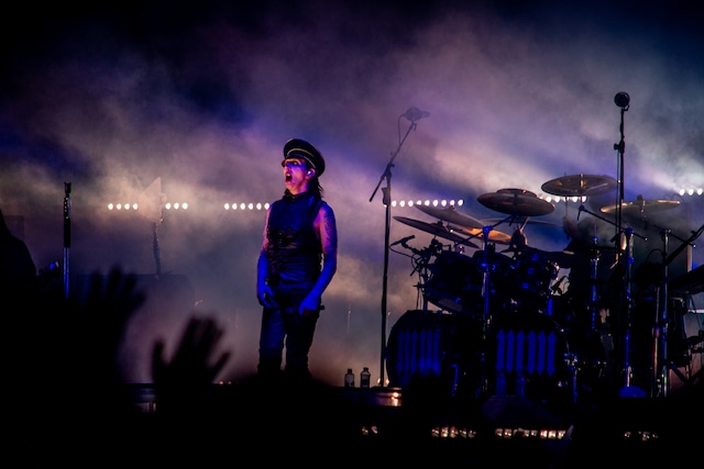 Marilyn Manson en el Vivo x el Rock 2025. Foto: Trome