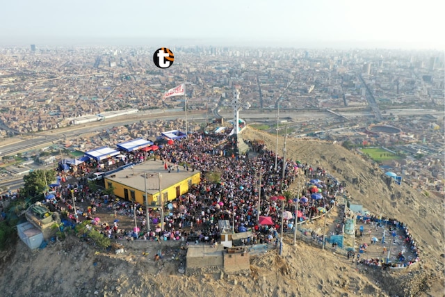 Impactantes imágenes del Vía Crucis de Cristo Cholo. (Fotos: Julio Reaño/@photo.gec)