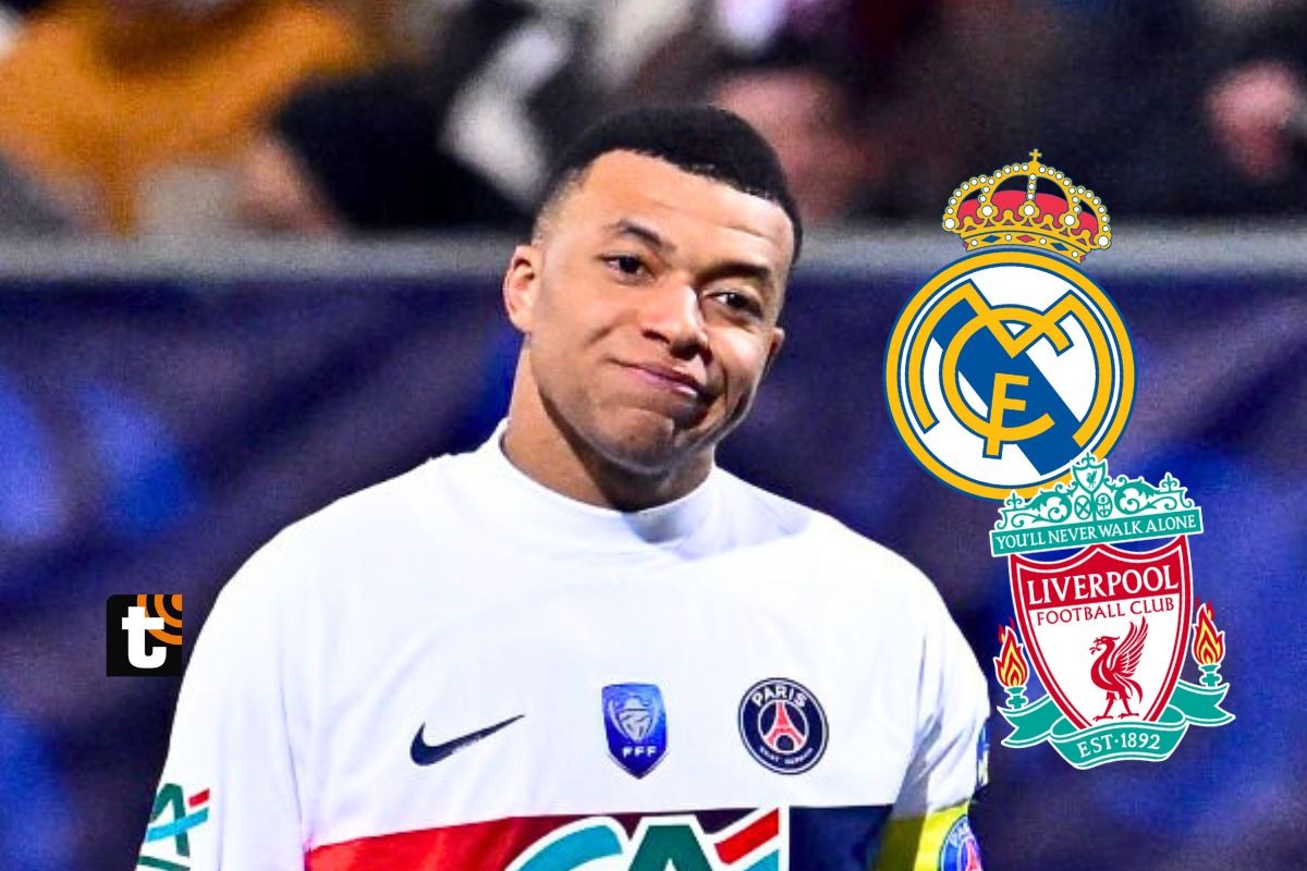 Kylian Mbappé ganaría menos de Bellingham en Madrid y mira hacía Inglaterra (Foto: AFP)