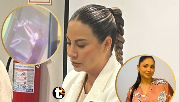 Pamela López realiza denuncia 9