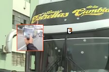 ¡14 disparos! Delincuentes grabaron ataque contra bus de la orquesta ‘Las Estrellas de la Cumbia’