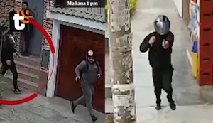 ¡Ataque a plena luz del día! Sicario desata balacera en barrio de Los Olivos y vecinos corren para salvar sus vidas