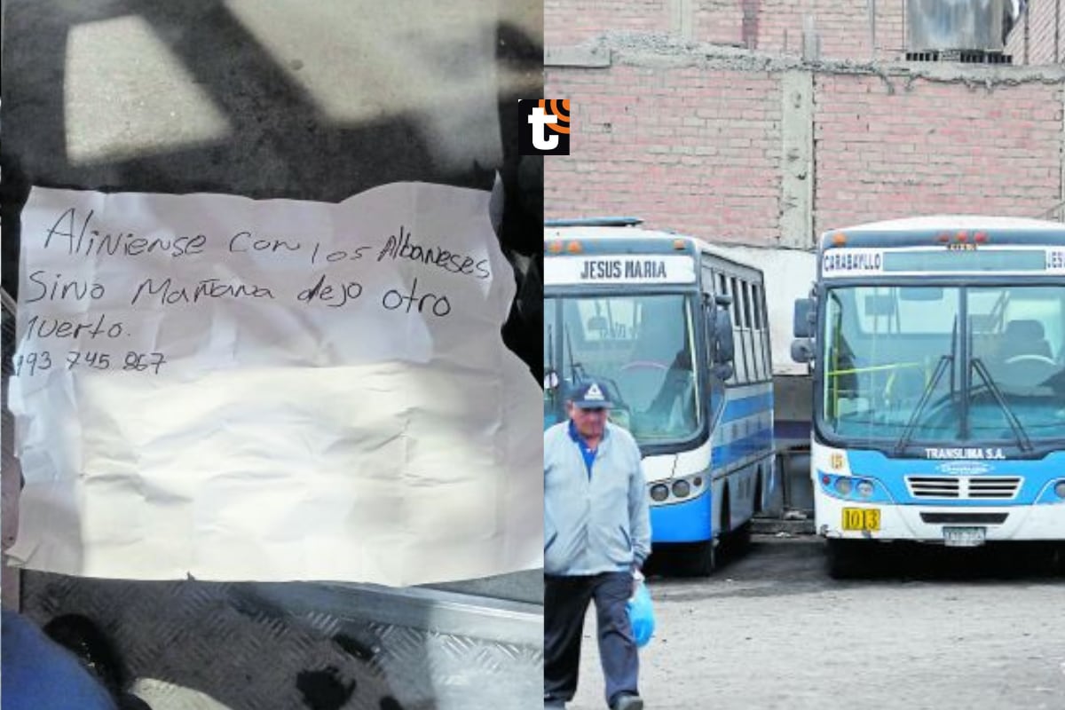 Dejaron un manuscrito extorsivo, firmado por la banda ‘Los Albaneses’.