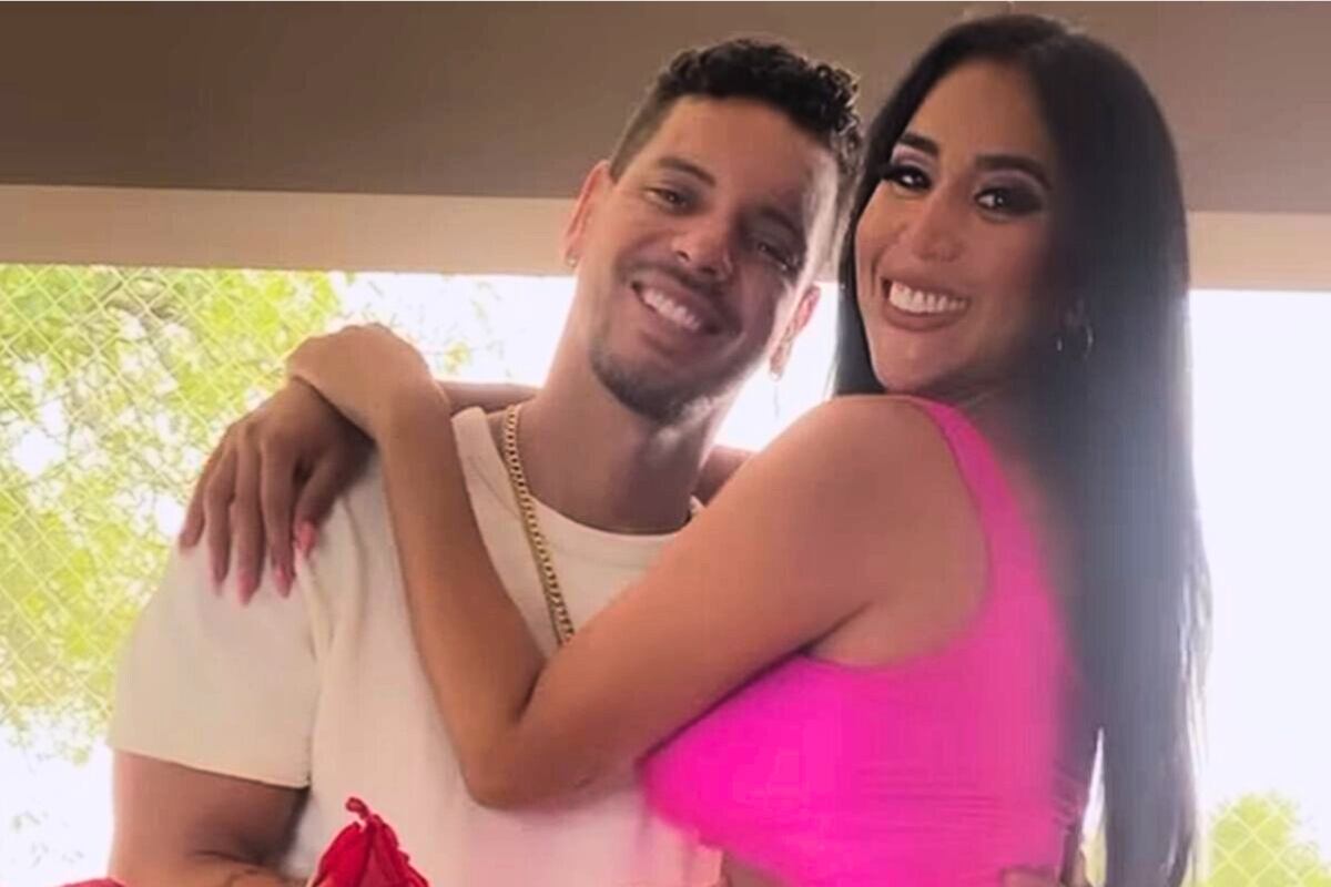 Melissa Paredes y Anthony Aranda