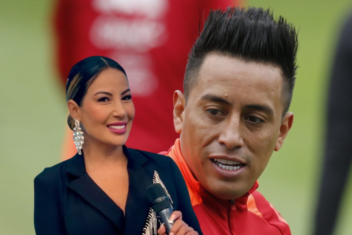 Christian Cueva y Pamela López