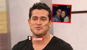 Christian Domínguez niega besuqueo con Karla, pero quiere que la felicidad llegue: “Yo hago full méritos”