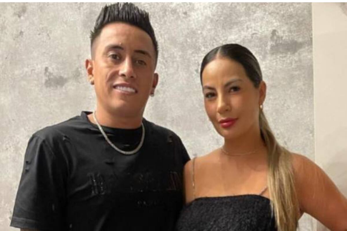 Pamela López y Christian Cueva