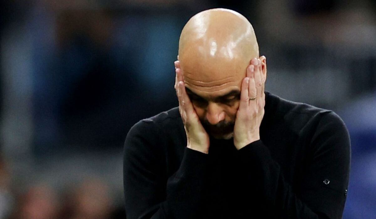 Pep Guardiola atraviesa una crisis de resultados con el Manchester City. (Foto: Getty Images).