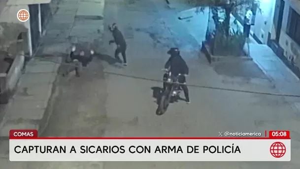 Extranjeros le habían robado su arma a un suboficial de la Policía.