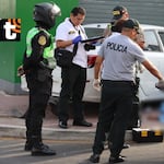 ¡Sangre y plomo en San Miguel! Persecución a balazos termina con auto empotrado y un hombre muerto en plena avenida Libertad