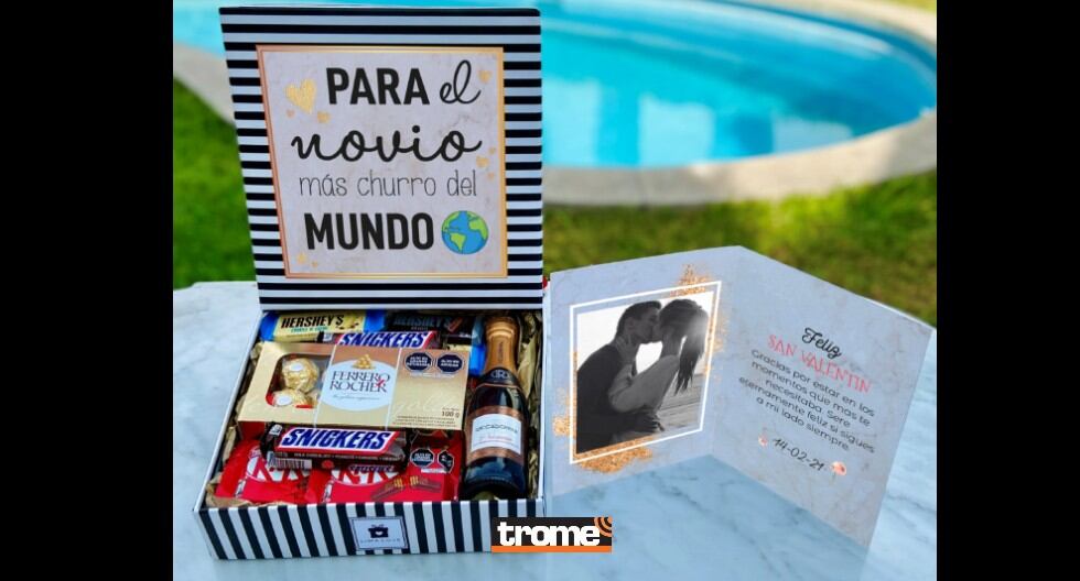 Este San Valentín en cuarentena se puede celebrar con detalles hechos en casa o sorpresas de amor que llegan a delivery. (Lima Love / Trome)