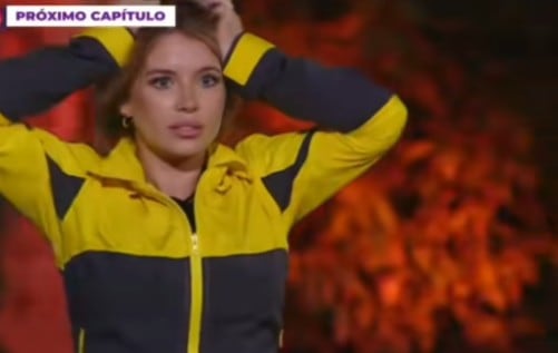 Flavia quedó en shock al ver el enfrentamiento.