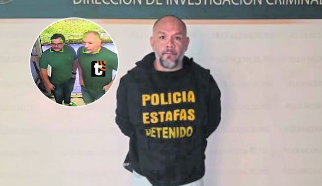Cámaras habrían captado a Jackson con cómplice durante transferencia de 10 millones de soles.