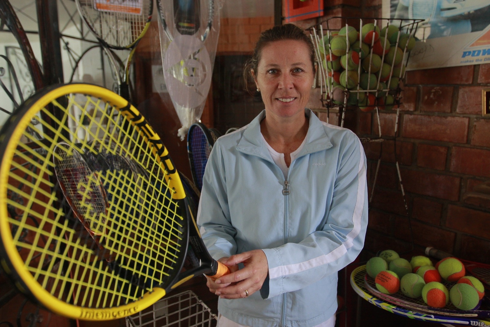 Fue de las primeras tenistas mamás del circuito mundial