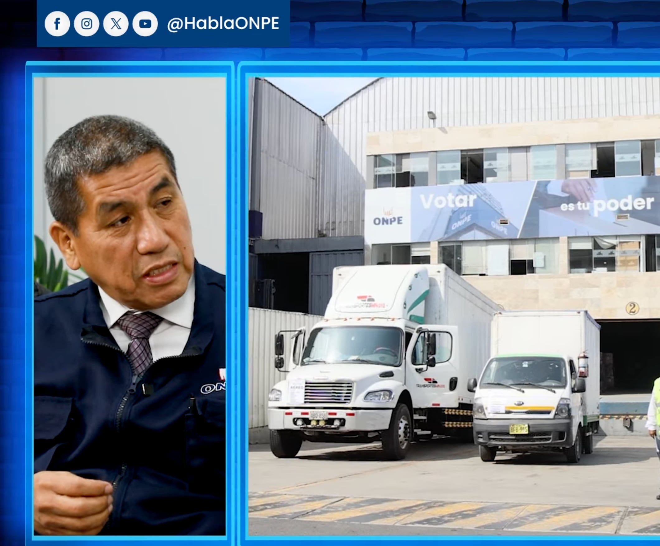 Juan Phang Sánchez, subgerente de Producción Electoral de ONPE.