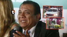 ¡Restos de Manolo Rojas ya son velados en Huaral! Cómico fallecido fue recibido con globos blancos