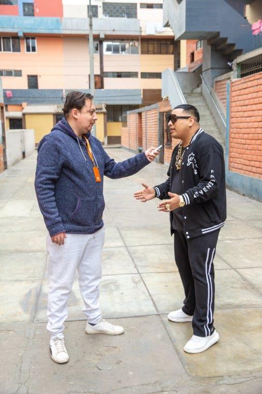 Doble de Daddy Yankee conversa con Trome antes del concierto del 'Big Boss' en Perú (Fotos: Allengino Quintana)