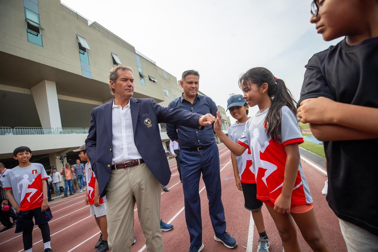 Presidente de Panam Sports, Neven Ilic, y presidente del IPD, Sergio Ludeña (Foto: IPD)