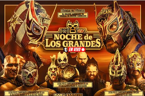 La Noche de los grandes EN VIVO: Hora y canal del duelo El Grande Americano vs. El Grande Americano Origi...