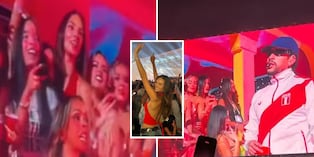 Natalie Vértiz se roba las miradas en el concierto de Bad Bunny en el Estadio Nacional