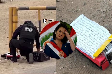 Dejan presunto explosivo y amenazante carta para Keiko Fujimori en penal Ancón II: “Póngase los pantalone...