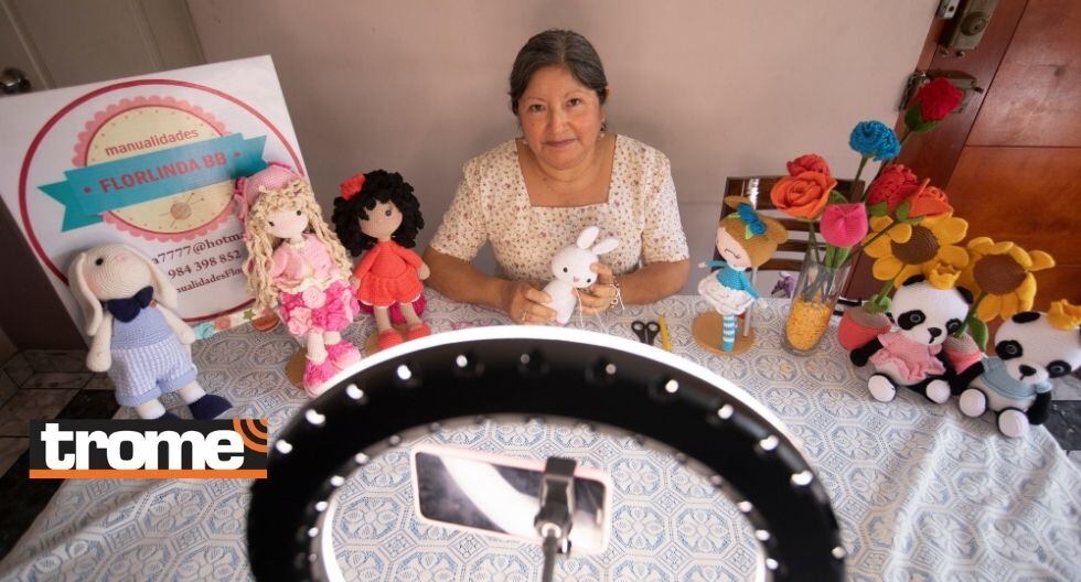 Puedes encontrarla en redes sociales como 'Manualidades Florlinda BB'. (Foto: Trome)