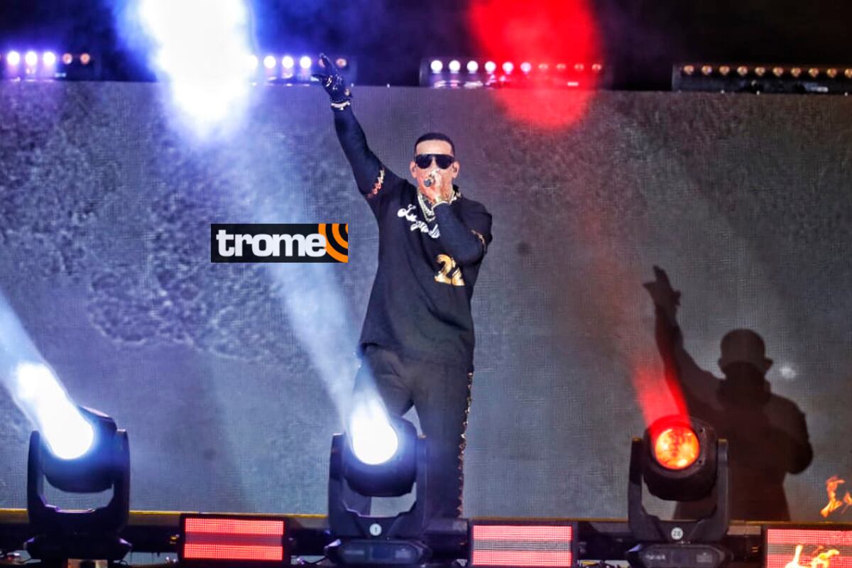 Daddy Yankee ofreció espectacular show en Lima. Foto: Giancarlo Avila / GEC