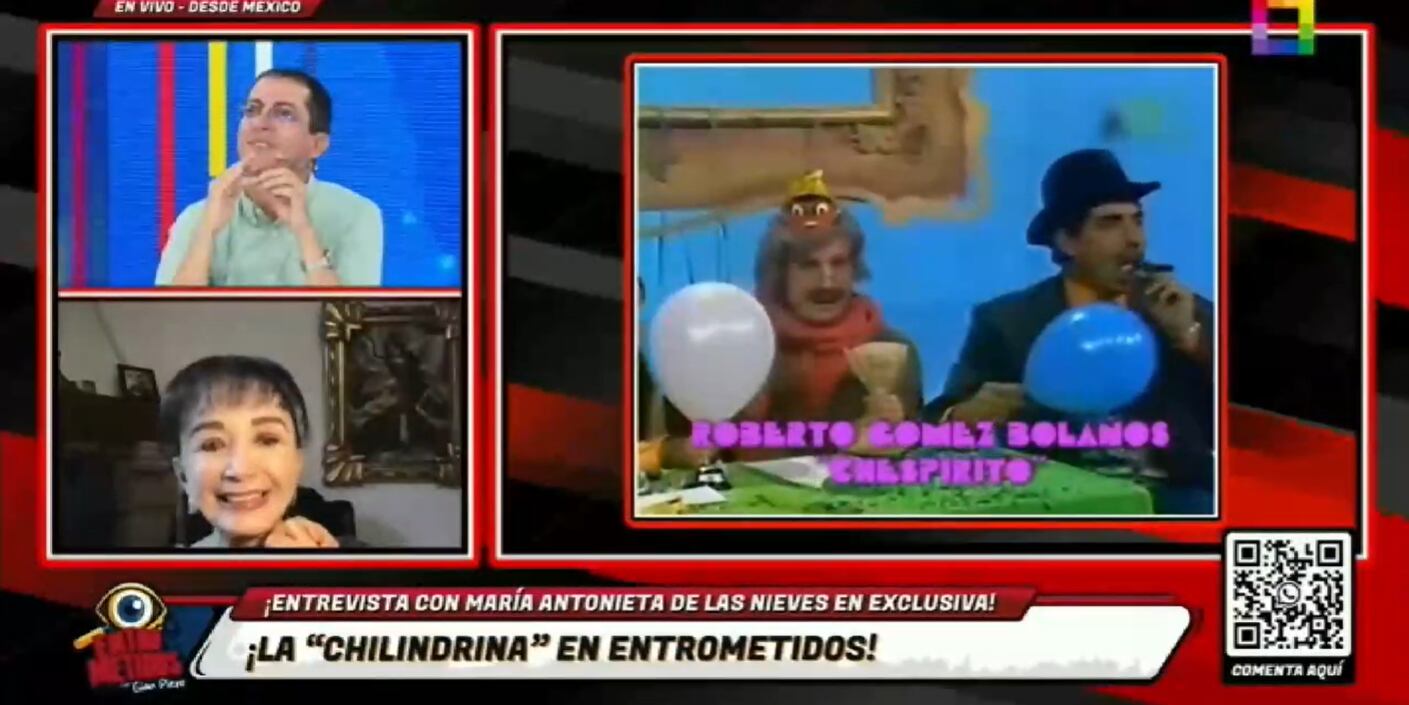 'La Chilindrina' defiende su edad y remarca tener 75 años.