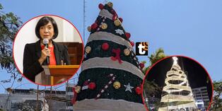 TROME - Vecinos no están de acuerdo con el árbol navideño.