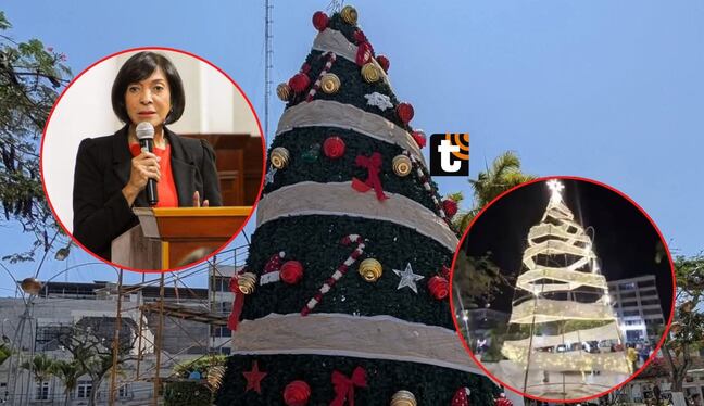 TROME - Vecinos no están de acuerdo con el árbol navideño.