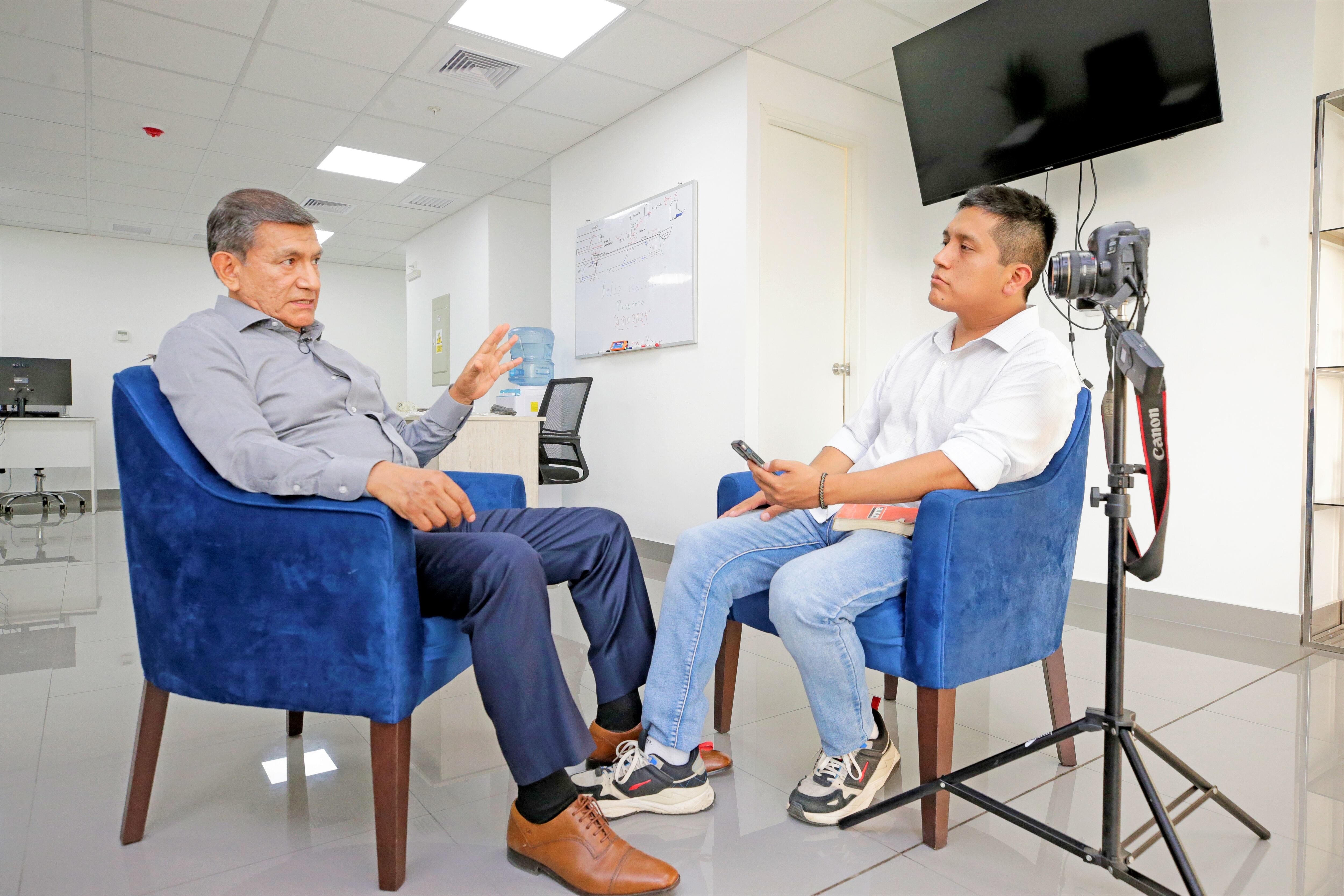 Morán aconseja a los pequeños empresarios a no cargar en efectivo fuertes sumas de dinero. (Foto: César Bueno)