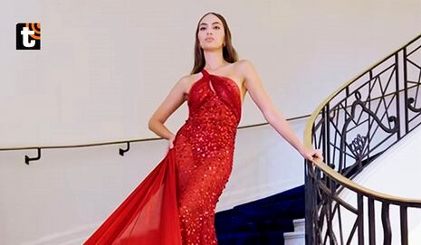 Natalie Vértiz derrocha sensualidad y glamur en la alfombra roja del Festival de Cannes 2024