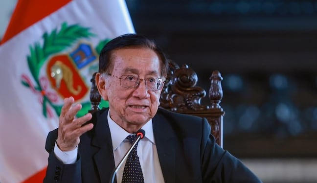 Presidente José María Balcázar. Foto: Presidencia.