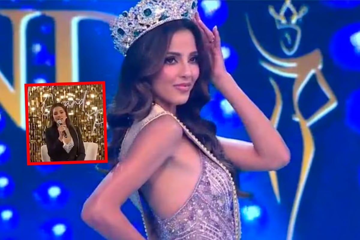 Luciana Fuster comete lapsus EN VIVO previo al Miss Grand International