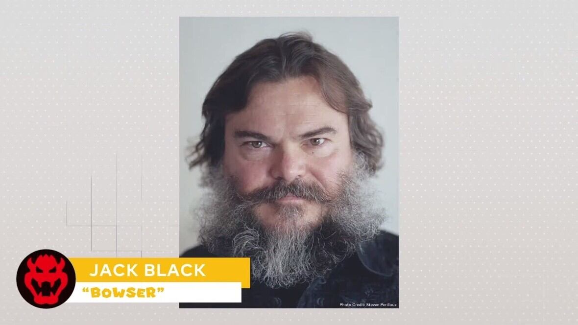 Jack Black será Bowser.