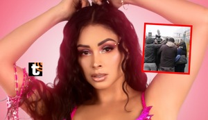 Pamela Franco regresa al Perú tras gira y en medio de ampay de Christian y Karla: ¿Qué dijo en el aeropuerto?