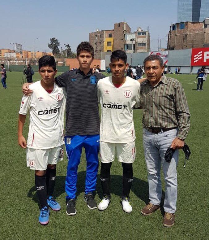 Piero Quispe y Nelson Cabanillas son jugadores descubiertos por Chumpitaz (FOTO: Grupo Héctor Chumpitaz).