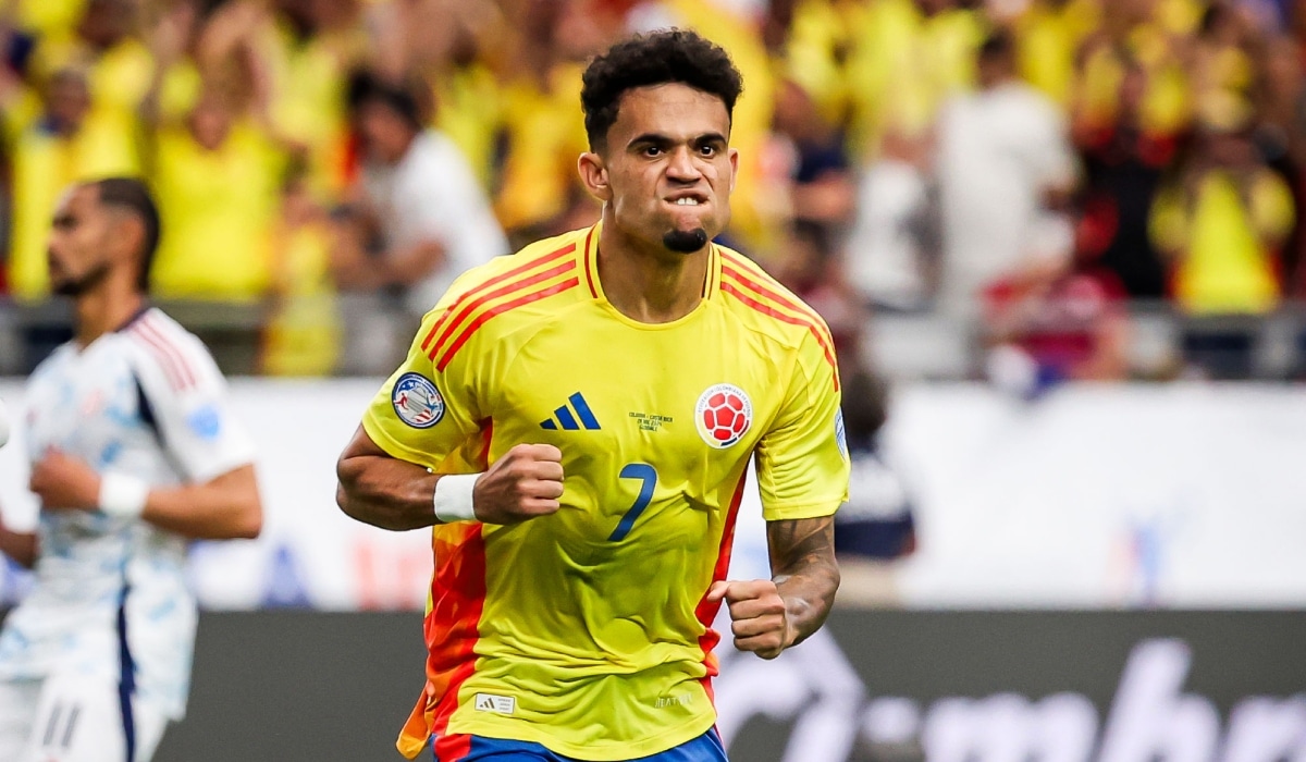 Luis Díaz anotó el 1-0 de Colombia vs Costa Rica por la Copa América 2024. (Foto: Agencias).