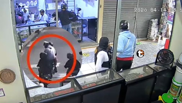 TROME | Robo a joyería en Cercado de Lima queda registrado en cámaras. Video: Canal N