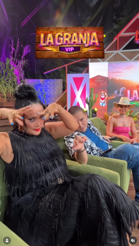 Actualmente es crítica en La Granja VIP Perú, por Panamericana Televisión. Foto: Instagram Mariella.