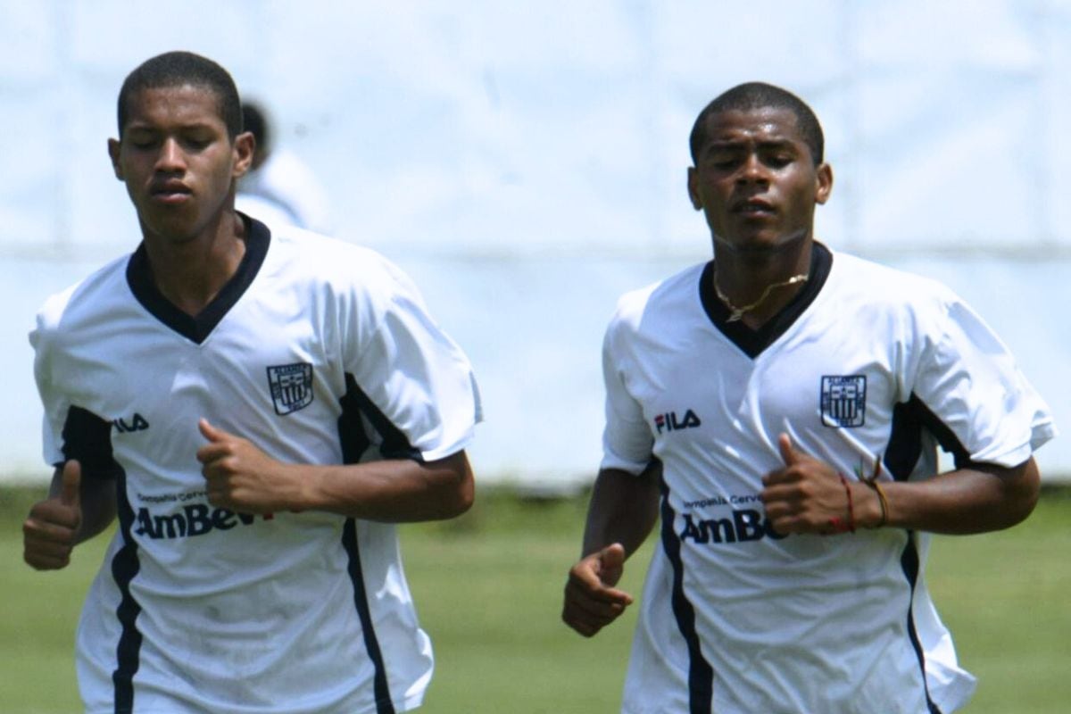 Wilmer Aguirre y Alexander Sánchez su mejor amigo en el fútbol (Foto: GEC)